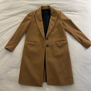 Zara Wool Blend Coat size M (fits like small)